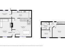 Floorplan 1 of School Teacher's House, Hacketstown