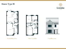 Floorplan 1 of Current Phase: Sold Out Type B1, Listoke Elms - Sold Out, Ballymakenn...Drogheda