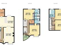 Floorplan 1 of 6 Warren Grove, Ard Ri, Golden Island, Athlone