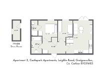 Floorplan 1 of Unit 2, Castle Park Apartments, Leighlin Road, Graiguecullen