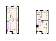 Floorplan 1 of **Sold Out**Type F - 3 Bedroom Mid-Terrace House, Dun Eimear, Bettystown