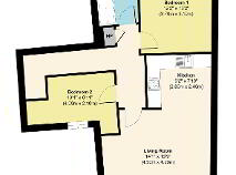 Floorplan 2 of Apartment 7 & 8 No 22 Corran Riada, Monksland, Athlone