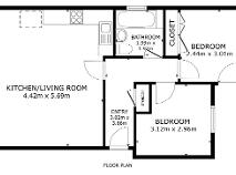 Floorplan 1 of Apartment 9 Patrick Square, Anne Street, Newbridge, Kildare