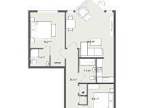 Floorplan 1 of Dunbrody Wharf, Apartment 8 Craywell Road, New Ross