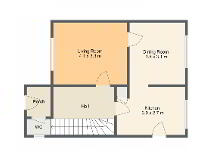 Floorplan 1 of 22 Esker Lawns, Lucan