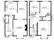 Floorplan 1 of 5 The Meadows, Clane, Kildare