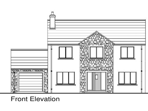 Floorplan 1 of Detached A3, Quiggery Meadows, Tattyreagh Road, Omagh