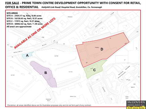 Photo 1 of Prime Town Centre Development Opportunity, Hollyhill Link Road, Enniskillen