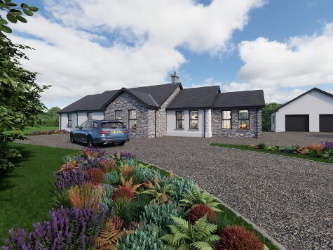 Photo 1 of Building Site - Contemporary Bungalow And Garage, Altnaveragh Road, Fint...Omagh