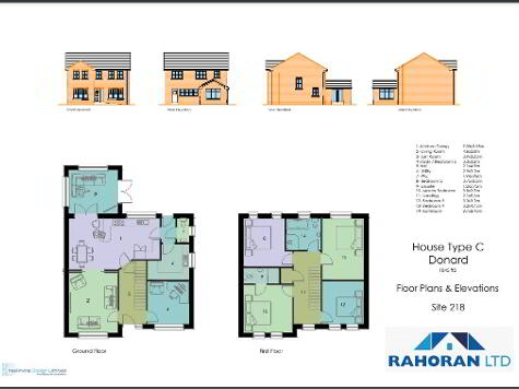 Floorplan 1 of Donard, The Manor Fairways, Fivemiletown