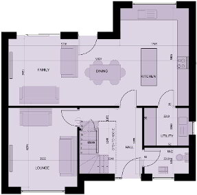 Floorplan 2 of Type A, Coastlands, Ballyhalbert, Shore Road, Ballyhalbert