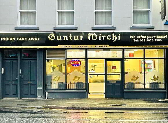 Guntur Mirchi Indian Take-Away, 22 Upper Water Street