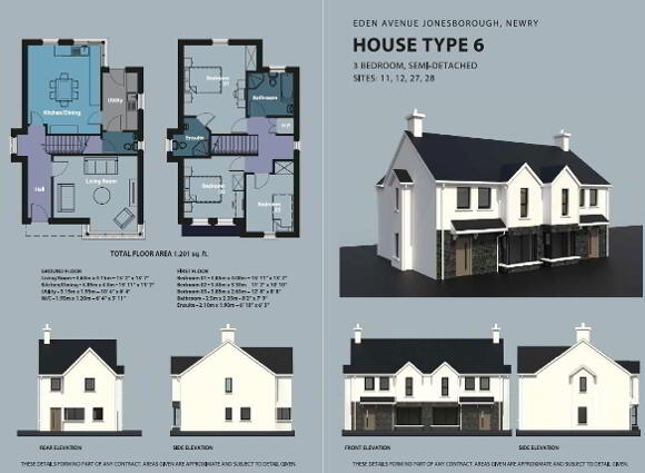 House Type 6, Eden Avenue, Jonesborough, Newry photo