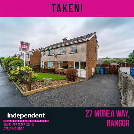 Photo 1 of 27 Monea Way, Bangor