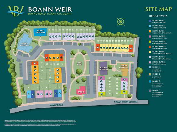 Photo 1 of House Type B2, 4 Bed End Townhouse, Boann Weir, Boyne Road, Boyne Road, Navan