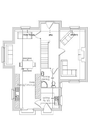 Floorplan 1 of Type E, College Green, Newcastle Road, Kilkeel