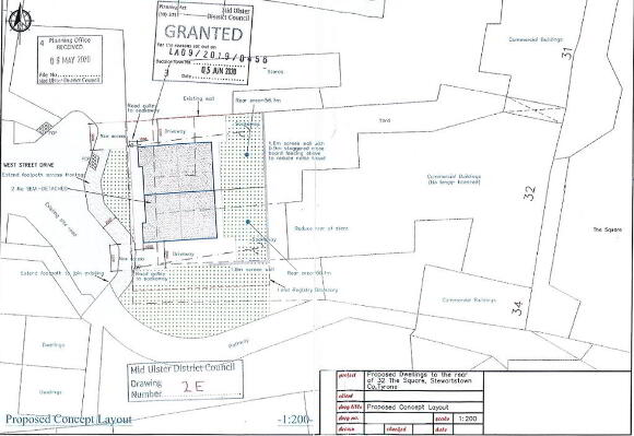 Photo 1 of 2 Dwellings & Associated Work, 32 The Square, Stewartstown
