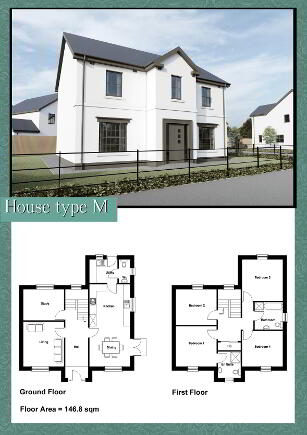 Floorplan 1 of M, "Benmore Gate", Leyland Road, Ballycastle