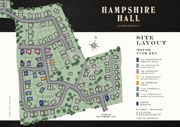 Floorplan 1 of Hampshire Hall, Carrickfergus