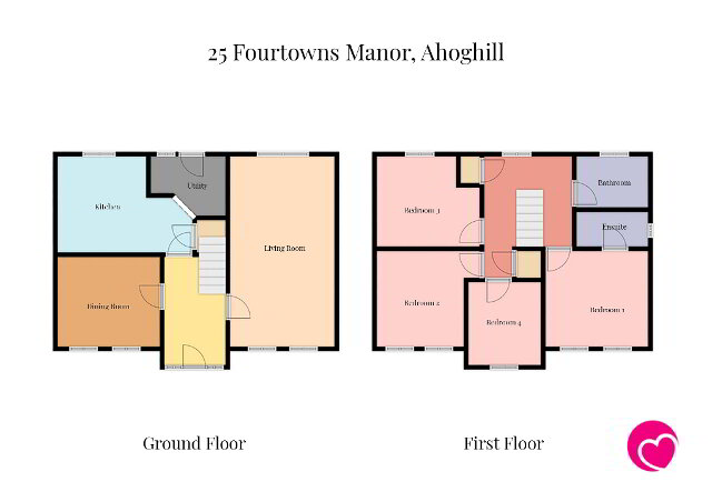 Floorplan 1 of 25 Fourtowns Manor, Ahoghill, Ballymena