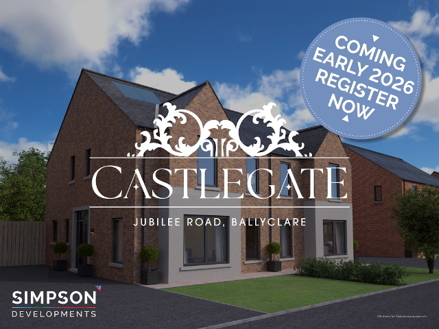 Photo 1 of The Baird (b) (semi-Detached), Castlegate, Jubilee Road, Ballyclare