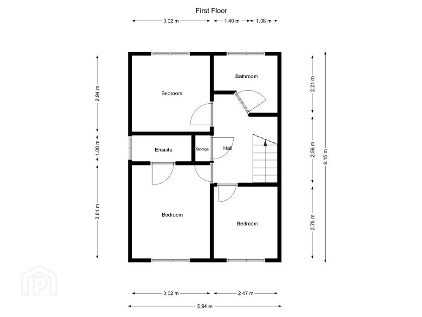 Floorplan 2 of 32 Bishops Green, Banbridge