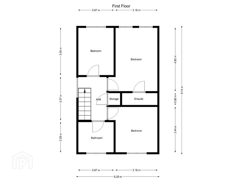 Floorplan 2 of 19 Laurel Avenue, Off Dromore Road, Banbridge