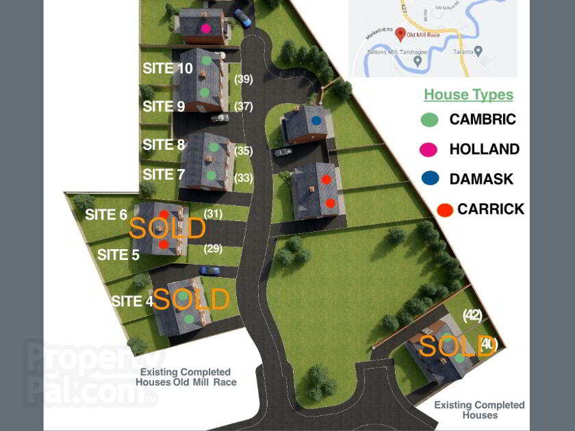 Floorplan 2 of The Cambric, Old Mill Race, Glebe Hill Road, Tandragee