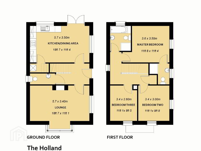 Floorplan 1 of The Holland, Old Mill Race, Glebe Hill Road, Tandragee