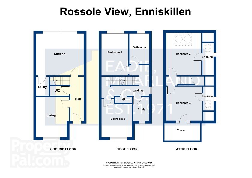 Floorplan 1 of Rossole View, Rossole View, Sligo Road, Enniskillen