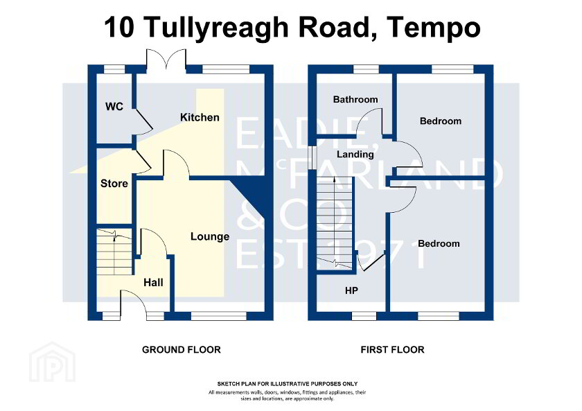 Floorplan 1 of 10 Tullyreagh Road, Tempo