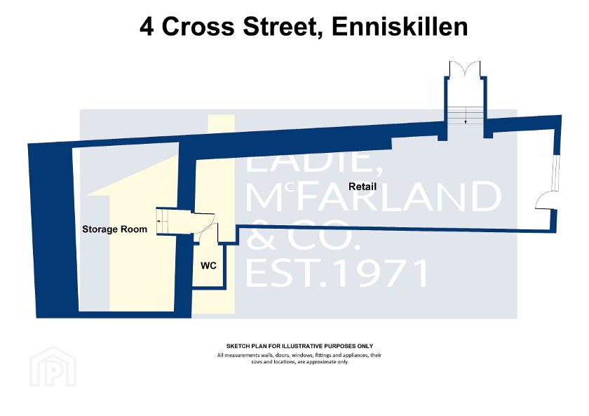 Floorplan 1 of 4 Cross Street, Enniskillen