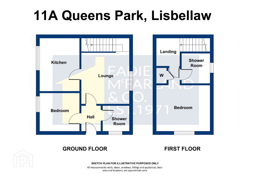 Floorplan 1 of 11a Queens Park, Lisbellaw