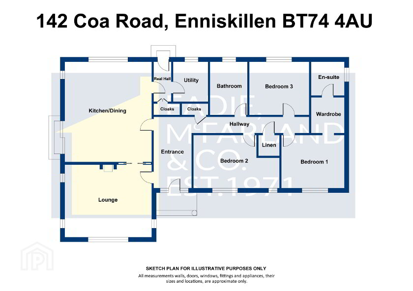 Floorplan 1 of 142 Coa Road, Enniskillen