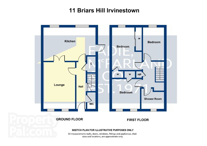 Floorplan 1 of 11 Briars Hill, Irvinestown