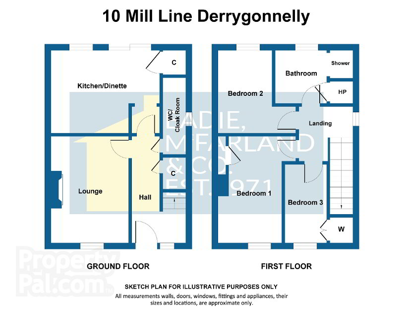 Floorplan 1 of 10 Mill Line, Derrygonnelly