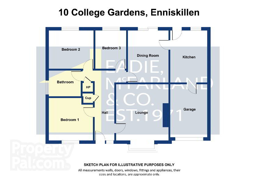 Floorplan 1 of 10 College Gardens, Enniskillen