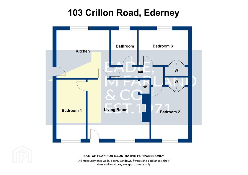 Floorplan 1 of 103 Crillan Road, Ederney