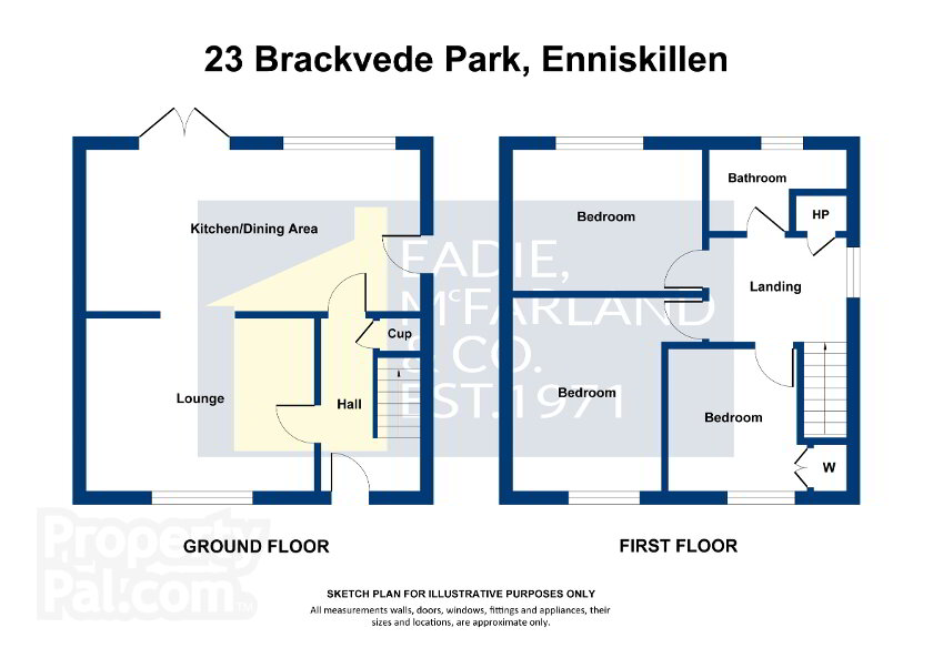 Floorplan 1 of 23 Brackvede Park, Enniskillen