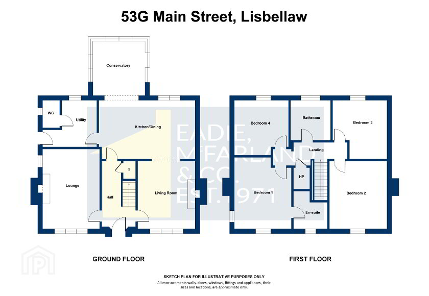 Floorplan 1 of 53g Main Street, Lisbellaw