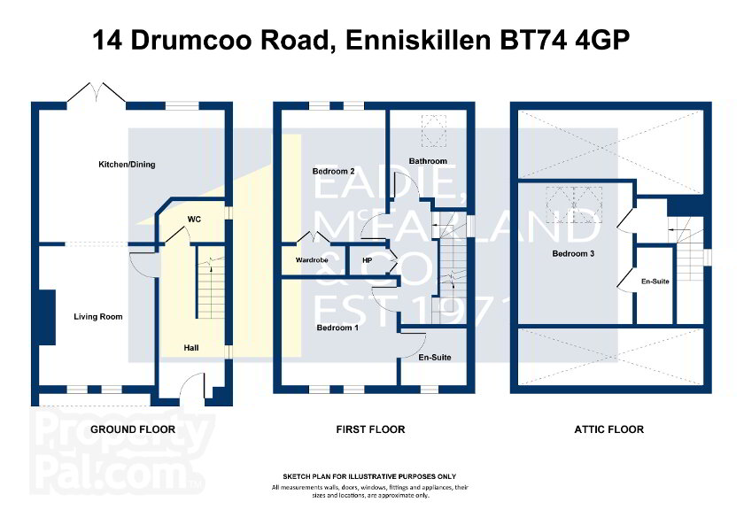 Floorplan 1 of 14 Drumcoo Road, Enniskillen