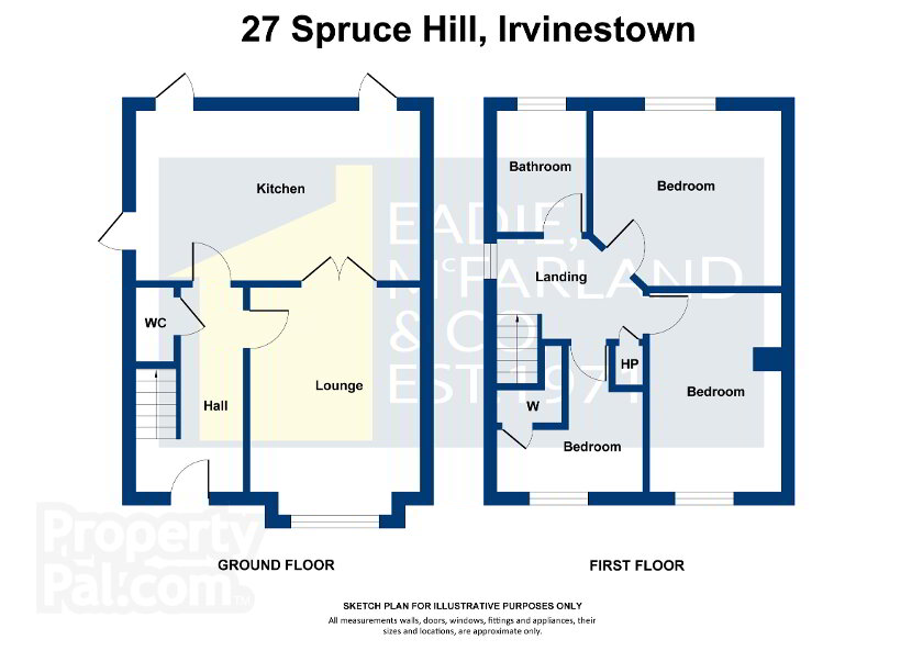 Floorplan 1 of 27 Spruce Hill, Irvinestown
