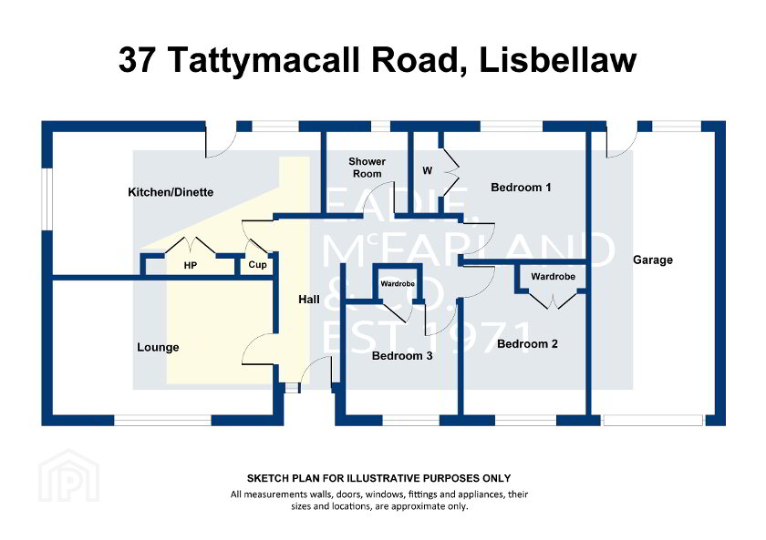 Floorplan 1 of 37 Tattymacall Road, Lisbellaw