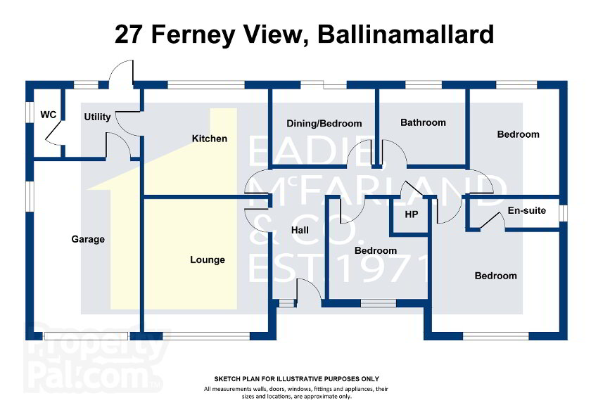 Floorplan 1 of 27 Ferney View, Ballinamallard