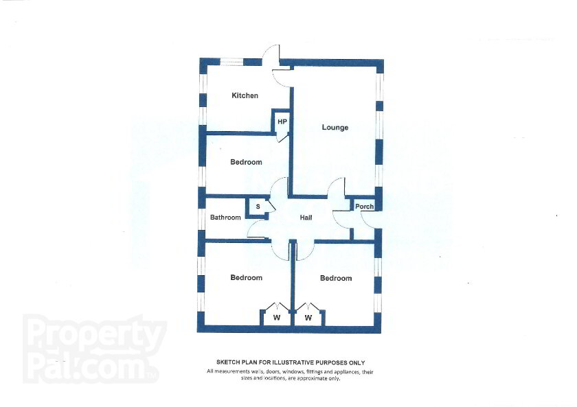 Floorplan 1 of 12 Windmill Drive, Enniskillen