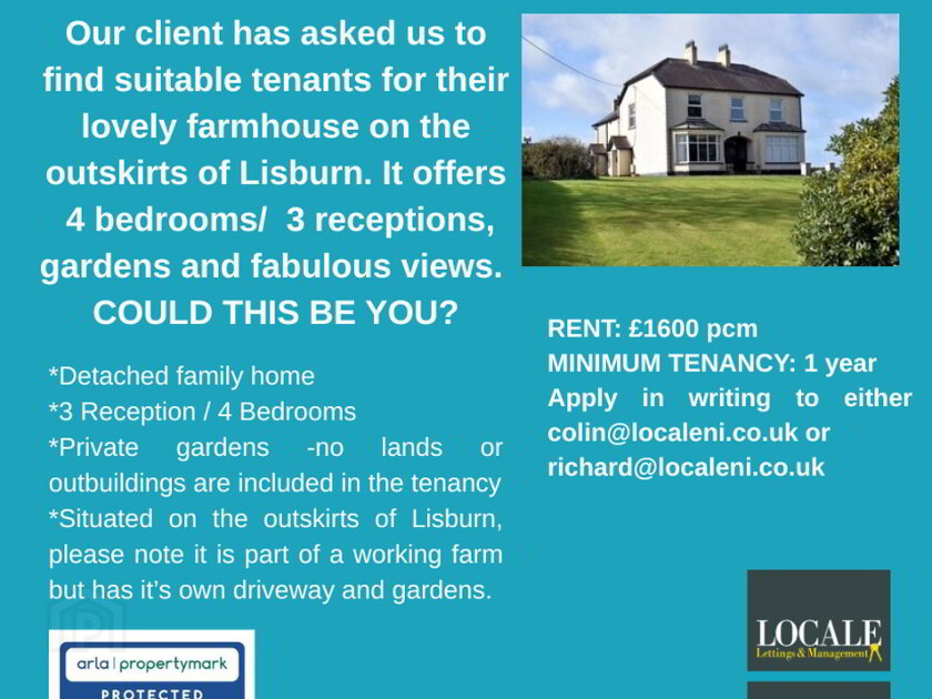 Photo 1 of Detached Farmhouse, Lisburn