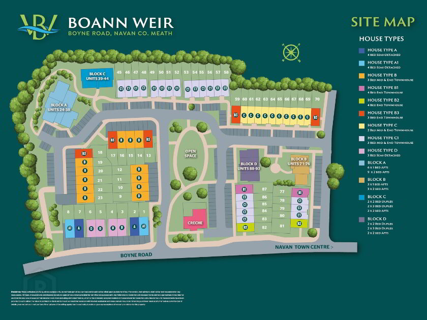 Photo 1 of House Type B2, 4 Bed End Townhouse, Boann Weir, Boyne Road, Boyne Road, Navan