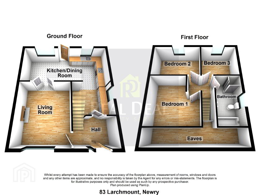 Floorplan 1 of 83 Larchmont, Armagh Road, Newry
