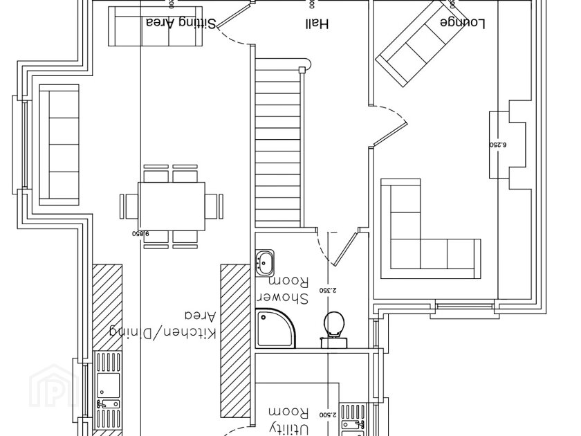 Floorplan 1 of Type E, College Green, Newcastle Road, Kilkeel