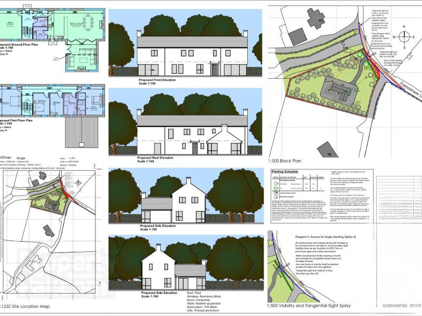 Floorplan 1 of Frenchmans Lane, Aughlish, Castlecaulfield, Dungannon